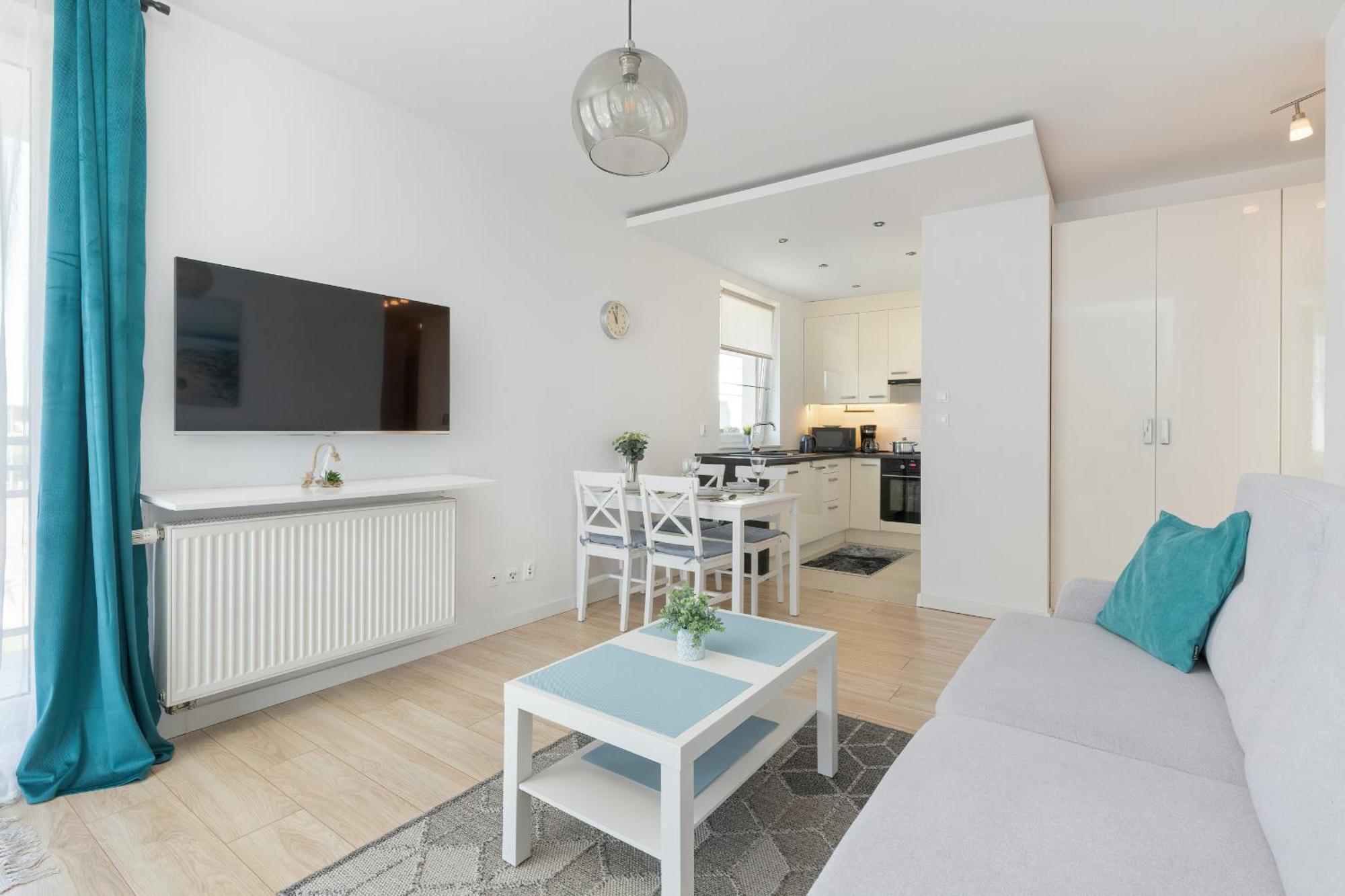 Jasny & Przestronny Apartament Z Balkonem I Parkingiem By Rent Like Home Gdynia Esterno foto