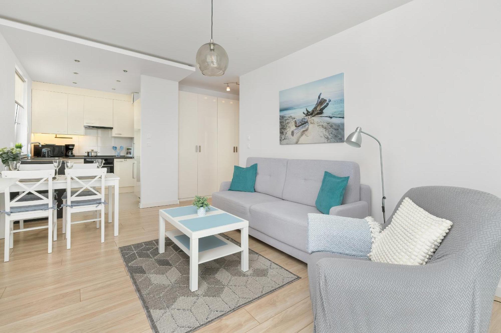 Jasny & Przestronny Apartament Z Balkonem I Parkingiem By Rent Like Home Gdynia Esterno foto